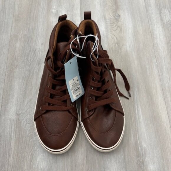 NWT Cat & Jack boys side zip high top shoes - Picture 2 of 4